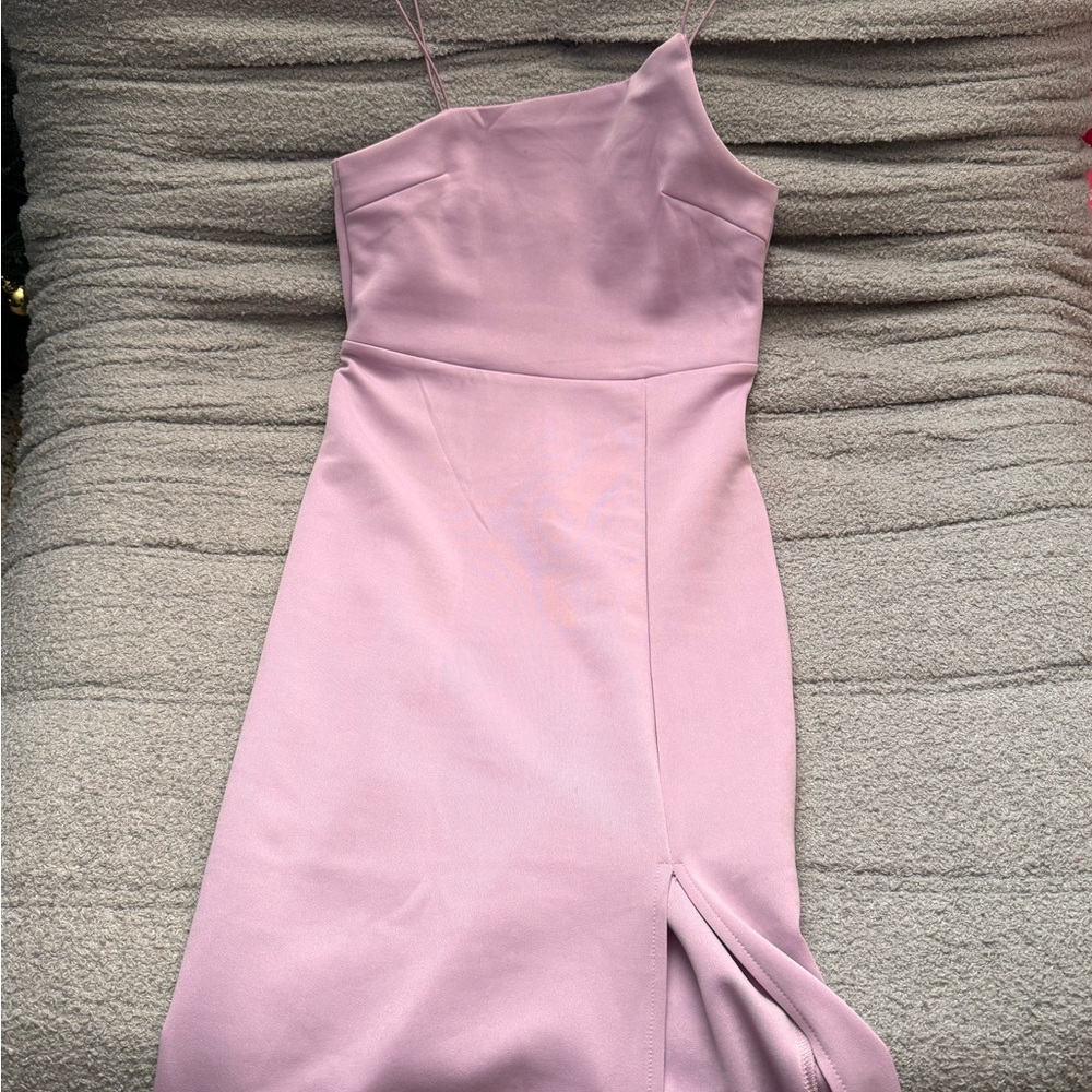 Lyaner Elegant Pink Women's Dress